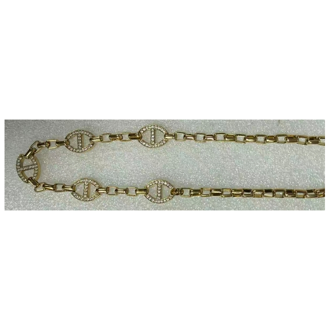 COLLAR ZO15538N DORADO Acero Inoxidable