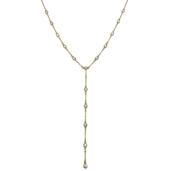 COLLAR ZO14058N DORADO Acero Inoxidable