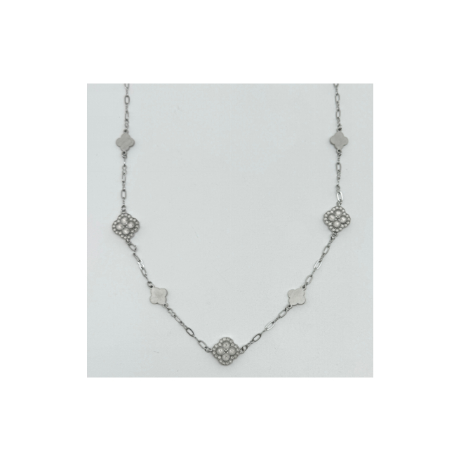 COLLAR ZO15091N PLATEADO Acero Inoxidable