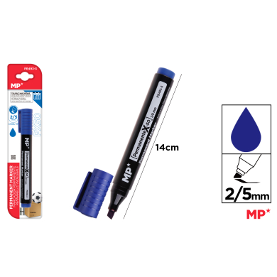 MARCADOR PERMANENTE NO DRY AZUL D45 - D42