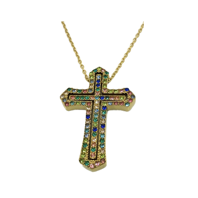 COLLAR ZO13644N DORADO Acero Inoxidable