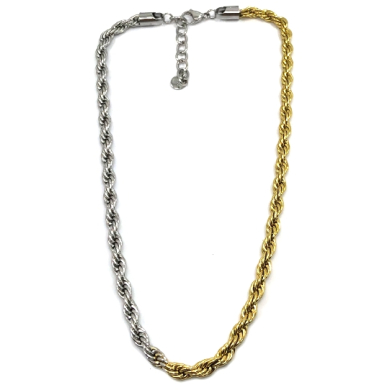 COLLAR ZO12283N/6MM PLATEADO Acero Inoxidable