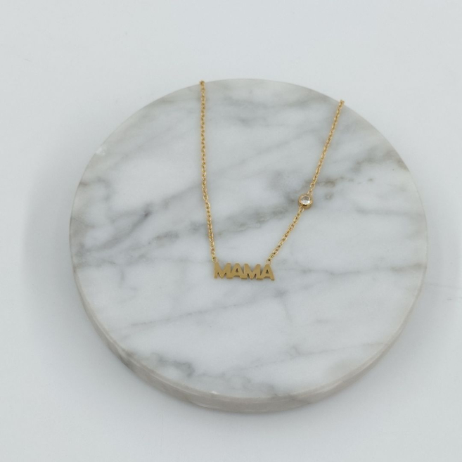 COLLAR ZO9295N180 DORADO Acero Inoxidable