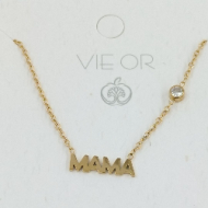 COLLAR ZO9295N180 DORADO Acero Inoxidable