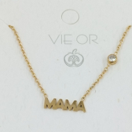 COLLAR ZO9295N180 DORADO Acero Inoxidable