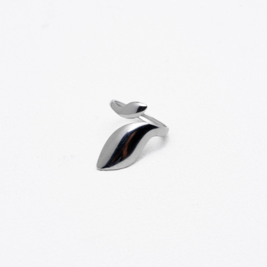 ANILLO ZO14325R Plateado Acero Inoxidable A37