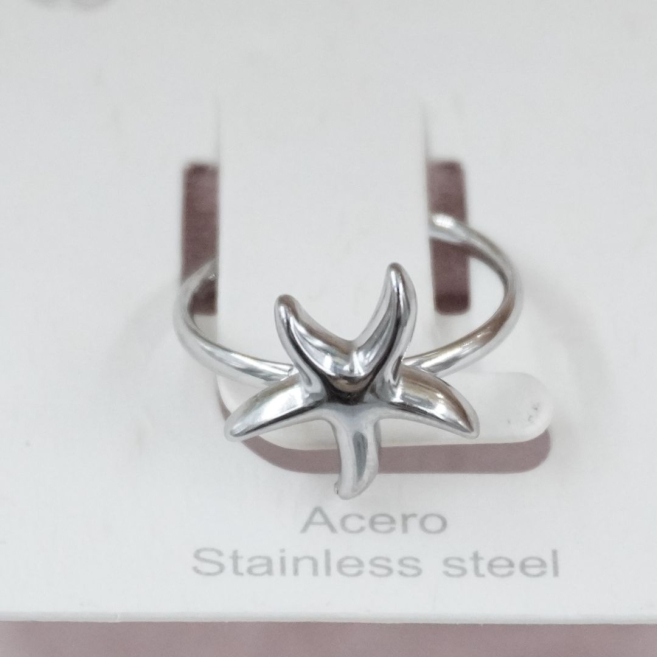 ANILLO ZO12001R150 PLATEADO Acero Inoxidable