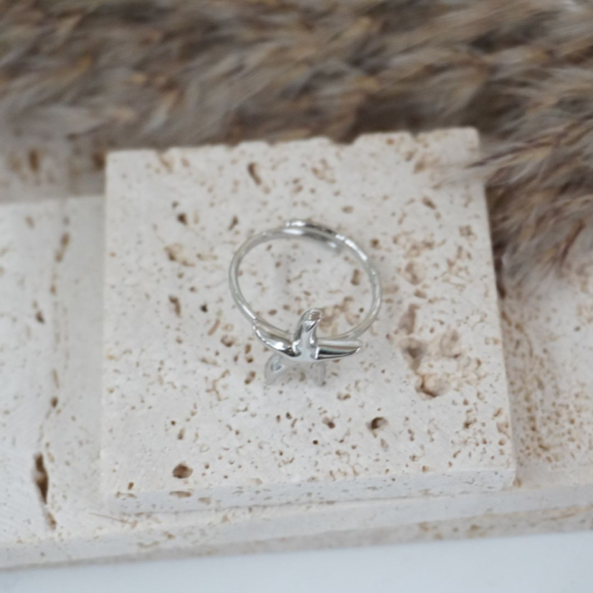 ANILLO ZO12001R150 PLATEADO Acero Inoxidable