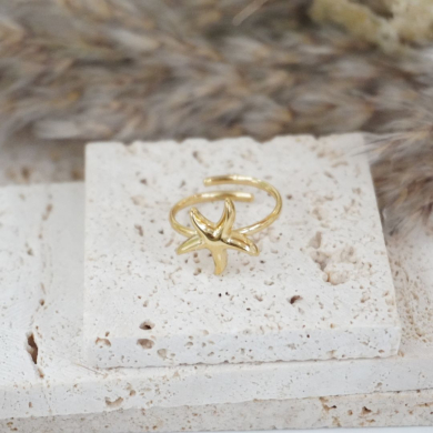 ANILLO ZO12001R150 DORADO Acero Inoxidable
