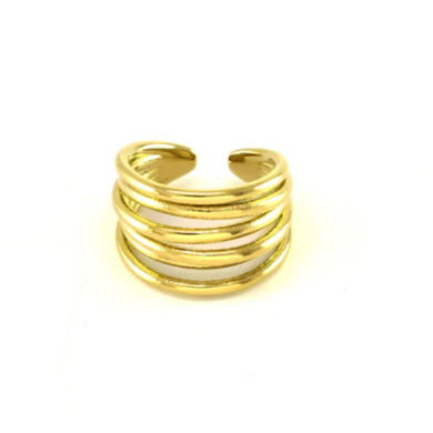 ANILLO ZO11279R250 DORADO Acero Inoxidable