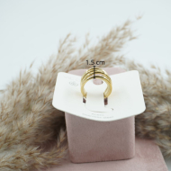 ANILLO ZO11279R250 DORADO Acero Inoxidable