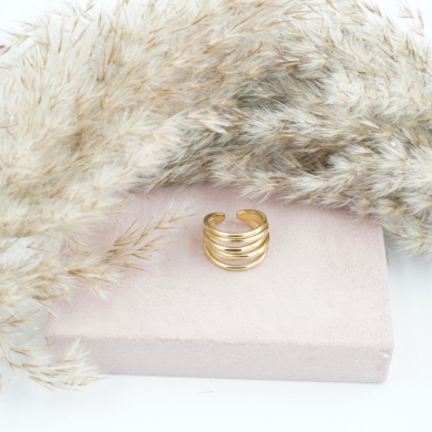 ANILLO ZO11279R250 DORADO Acero Inoxidable
