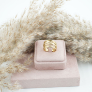 ANILLO ZO11279R250 DORADO Acero Inoxidable