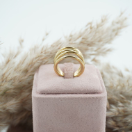 ANILLO ZO11279R250 DORADO Acero Inoxidable