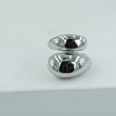 ANILLO ZO11695R PLATEADO Acero Inoxidable