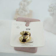ANILLO ZO11695R DORADO Acero Inoxidable