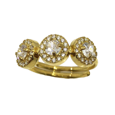 ANILLO ZO13996R PLATEADO Acero Inoxidable
