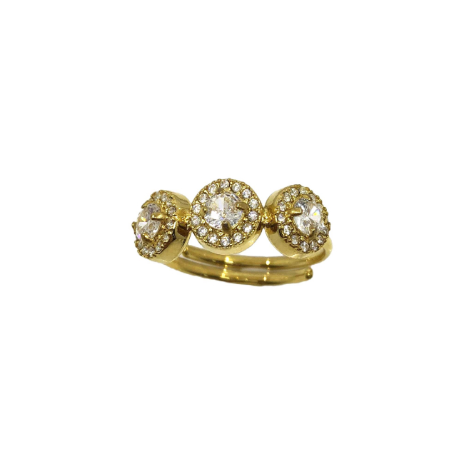 ANILLO ZO13996R PLATEADO Acero Inoxidable