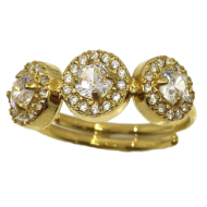 ANILLO ZO13996R PLATEADO Acero Inoxidable