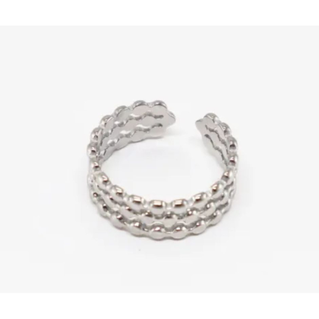 ANILLO ZO7181R150 PLATEADO Acero Inoxidable