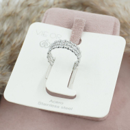 ANILLO ZO7181R150 PLATEADO Acero Inoxidable