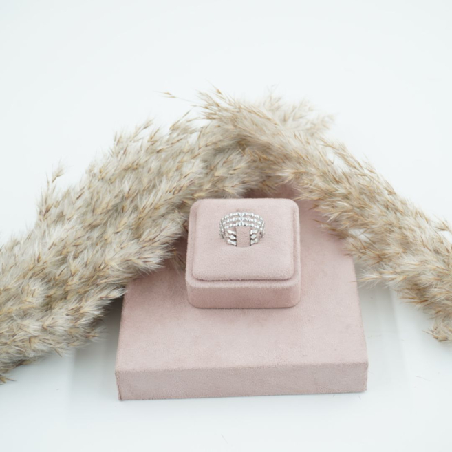 ANILLO ZO7181R150 PLATEADO Acero Inoxidable