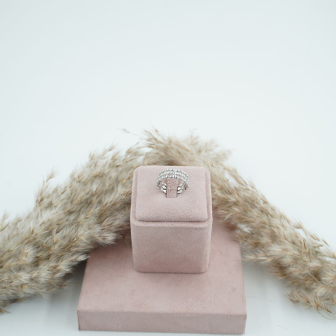 ANILLO ZO7181R150 PLATEADO Acero Inoxidable