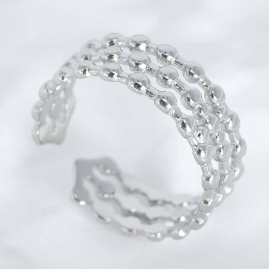 ANILLO ZO7181R150 PLATEADO Acero Inoxidable 2A36