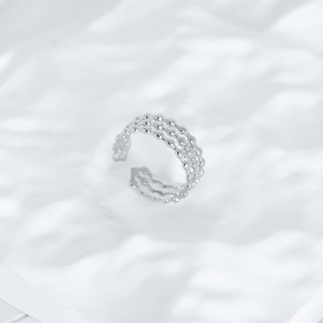 ANILLO ZO7181R150 PLATEADO Acero Inoxidable