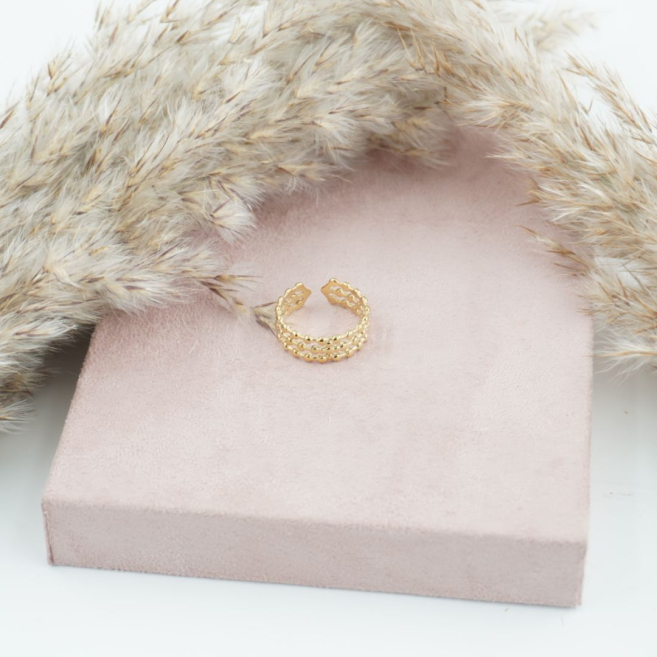 ANILLO ZO7181R150 DORADO Acero Inoxidable 2A36