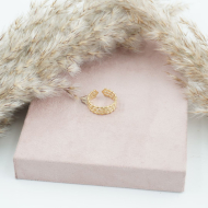 ANILLO ZO7181R150 DORADO Acero Inoxidable 2A36