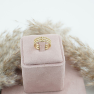 ANILLO ZO7181R150 DORADO Acero Inoxidable 2A36