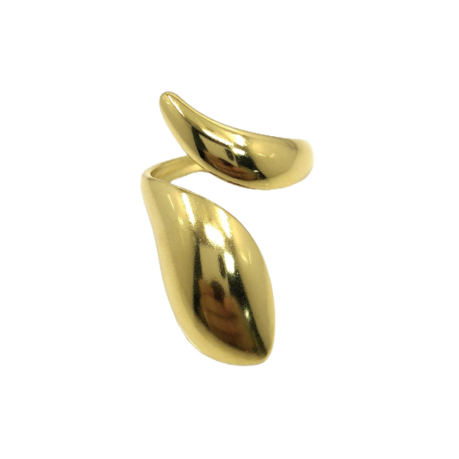 ANILLO ZO14291R150 DORADO Acero Inoxidable