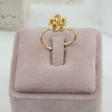 ANILLO ZO11923R DORADO Acero Inoxidable