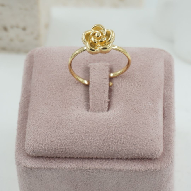 ANILLO ZO11923R DORADO Acero Inoxidable