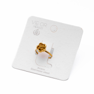 ANILLO ZO11923R DORADO Acero Inoxidable