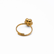 ANILLO ZO11923R DORADO Acero Inoxidable