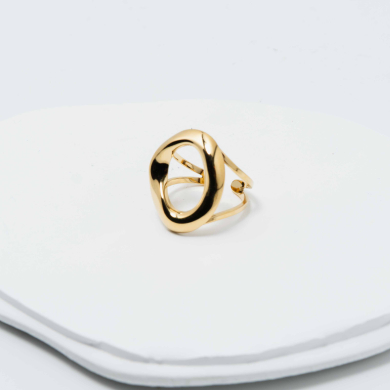 ANILLO ZO12991R/P Dorado Acero Inoxidable -A23