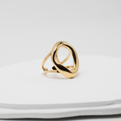 ANILLO ZO12991R/P Dorado Acero Inoxidable -A23