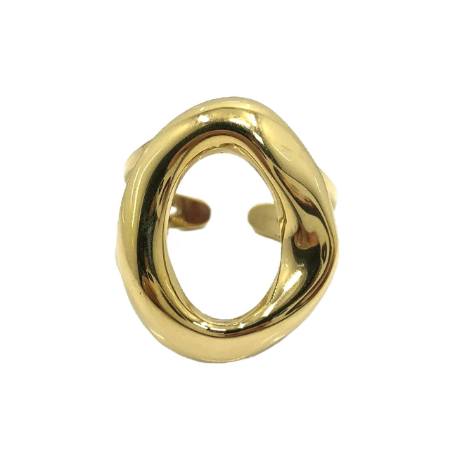 ANILLO ZO12991R/P Plateado Acero Inoxidable -A23