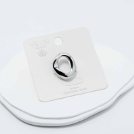 ANILLO ZO12991R/P Plateado Acero Inoxidable -A23
