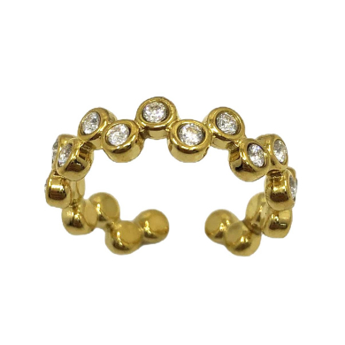 ANILLO ZO15331R PLATEADO Acero Inoxidable