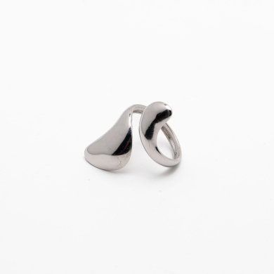 ANILLO ZO14324R Plateado Acero Inoxidable A46 A46
