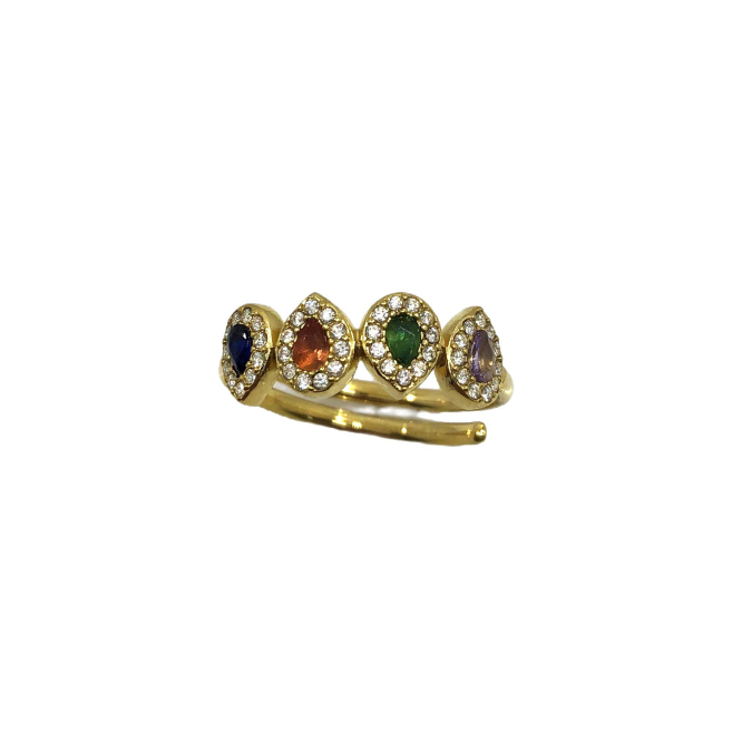 ANILLO ZO15230R PLATEADO Acero Inoxidable