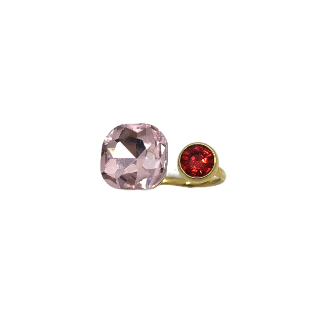 ANILLO ZO14059R DORADO Acero Inoxidable