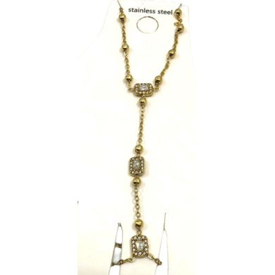 PULSERA ZO15286B PLATEADO Acero Inoxidable