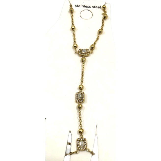 PULSERA ZO15286B PLATEADO Acero Inoxidable