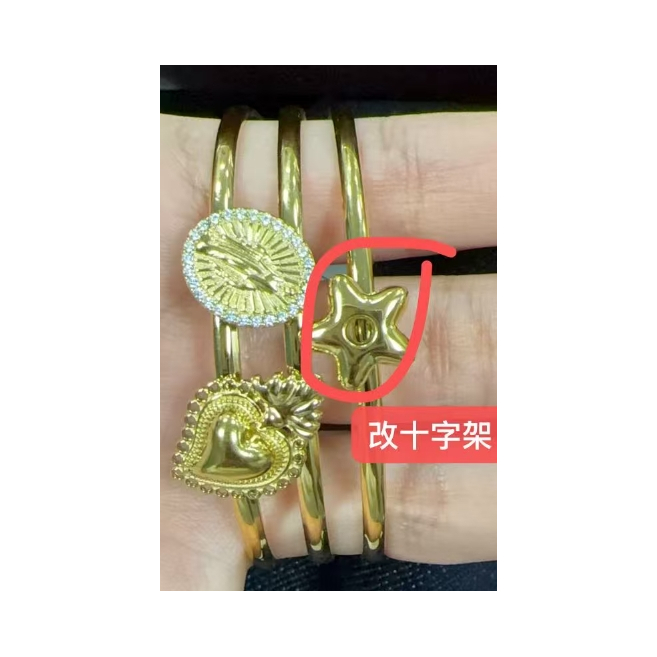 BRAZALETE ZO14415B DORADO Acero Inoxidable