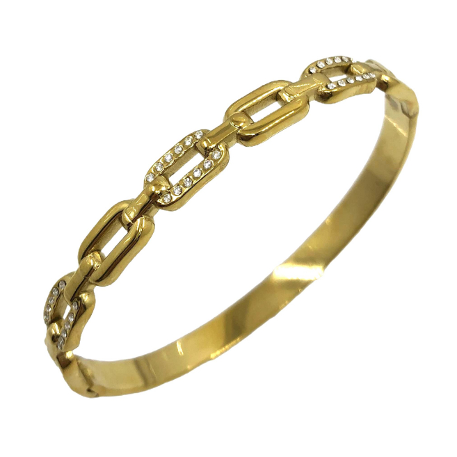 BRAZALETE ZO15517B DORADO Acero Inoxidable