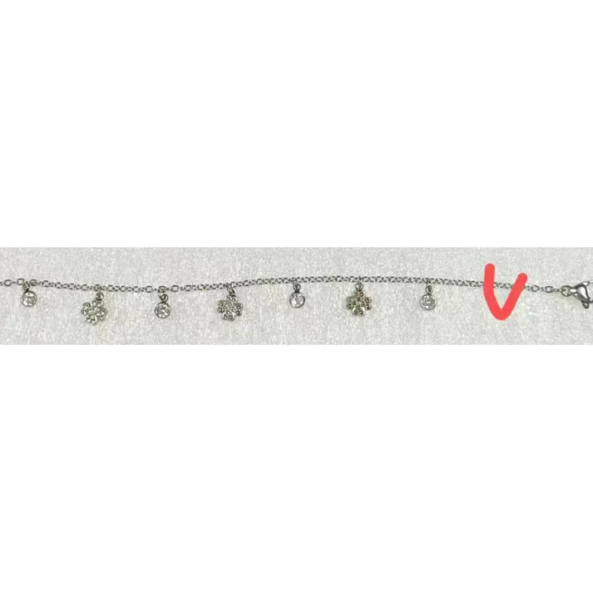 PULSERA ZO14920B PLATEADO Acero Inoxidable